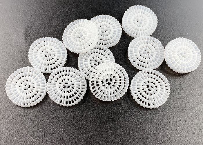 Thức ăn cấp độ an toàn Hdpe FDA vật liệu nổi MBBR Media Bio Balls Filter Media