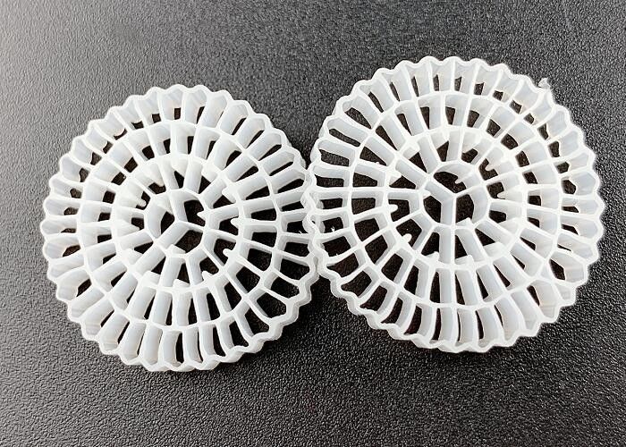 Kaldnes K5 FDA An toàn Biofilm hoạt động treo nhanh Mbbr Bio Filter Media