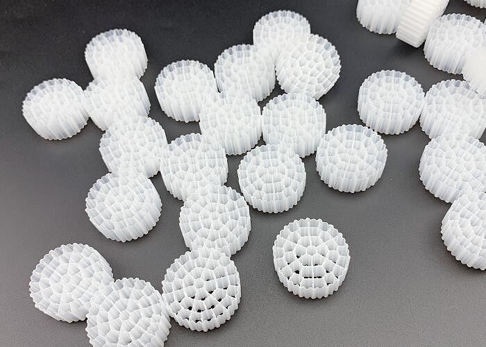 MBBR Bio Ball Waste Treatment Plastic Filter Media 25*10MM