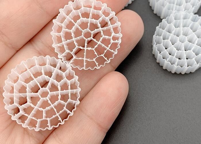 MBBR Bio Ball Waste Treatment Plastic Filter Media 25*10MM