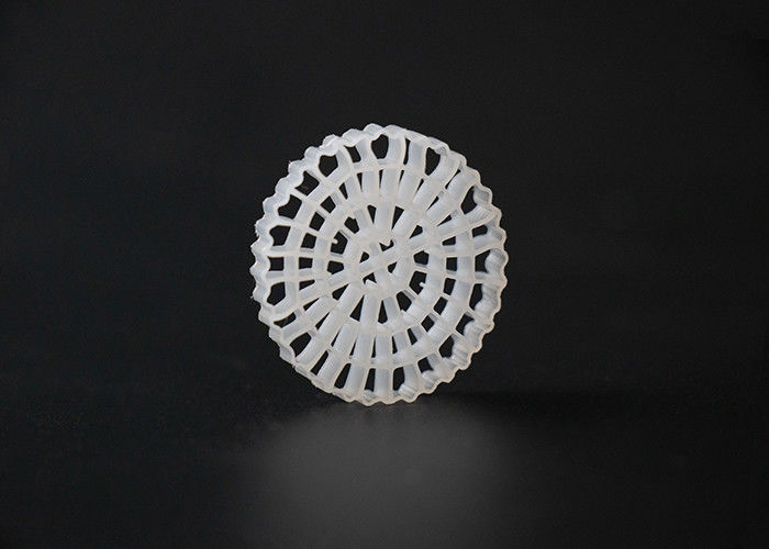 Hdpe trắng RAS Fda Kaldnes Filter Media 0,97g/Cm3 mật độ