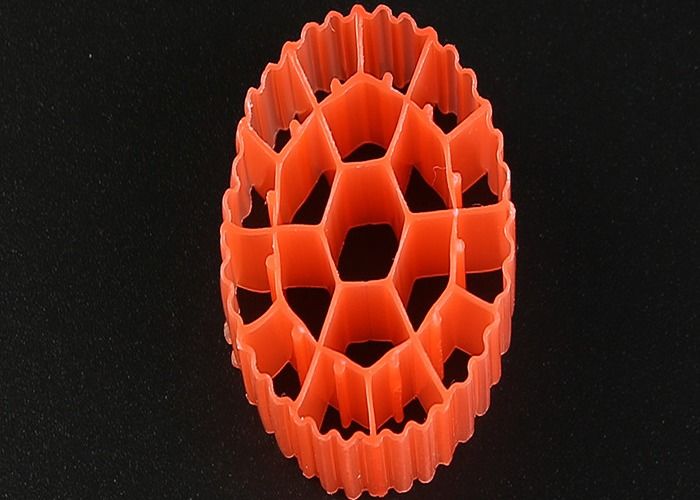 19 lỗ K3 Biocell Filter Media với vật liệu HDPE nguyên chất và màu trắng