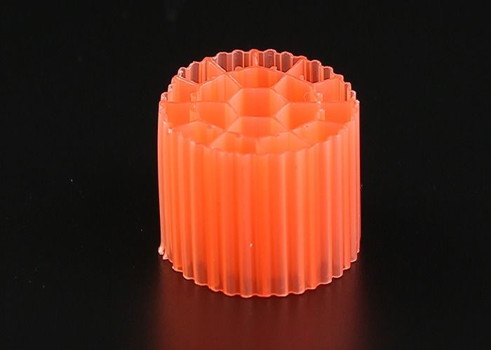 19 lỗ K3 Biocell Filter Media với vật liệu HDPE nguyên chất và màu trắng
