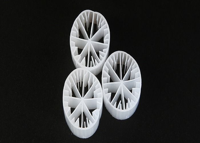 Vật liệu nhựa MBBR Bio Media Virgin HDPE Và Màu trắng 15 * 15mm Kích thước cho nước