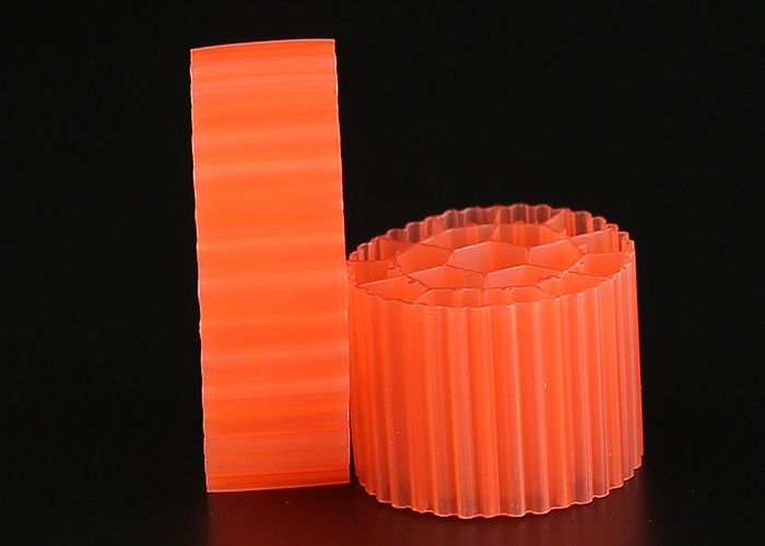 Vật liệu lọc nhựa HDPE nguyên thủy với 19 lỗ và màu trắng cho RAS