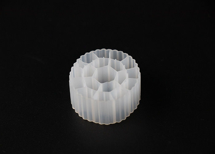 Tăng trưởng nhanh 25 * 10mm Mbbr Biofilter Media xử lý nước thành phố