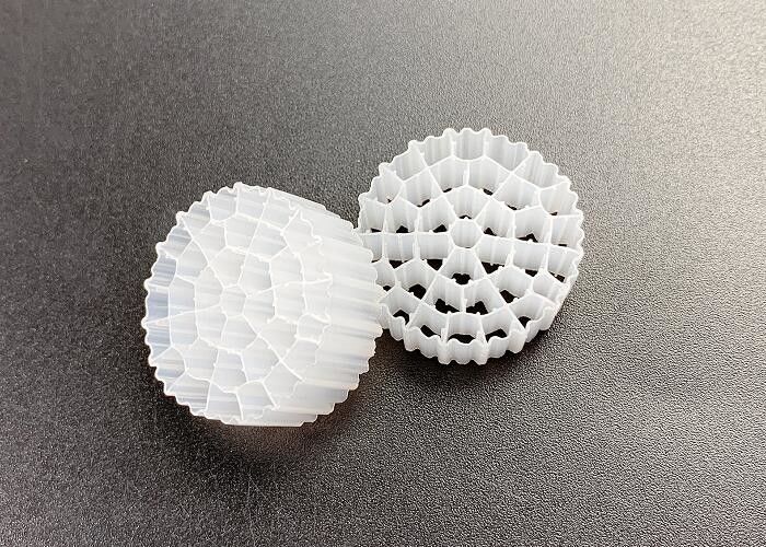 Biotubes MBBR Plastic Filter Media 800m2/M3 Vùng đất lớn