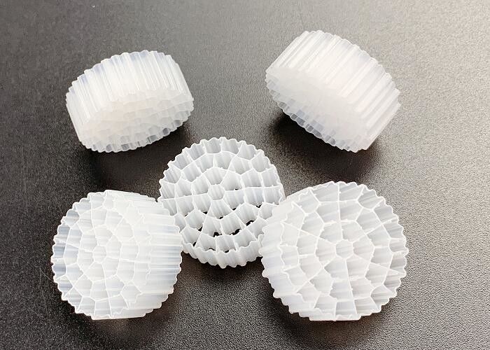 IFAS FDA Safty HDPE Màu trắng MBBR Biocell Filter Media Công nghệ A / O