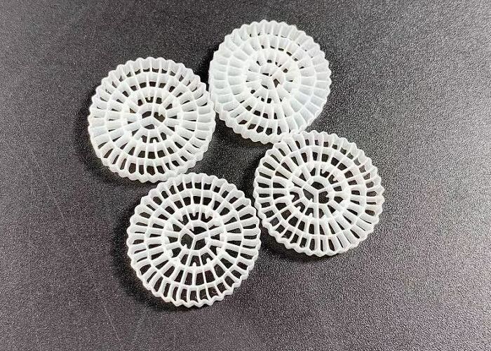 75 Phòng Biocell MBBR Filter Media Super Decarburization cho nuôi trồng thủy sản RAS