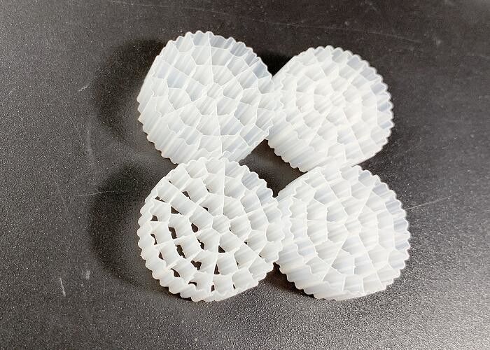 Màu trắng SBR xử lý nước quá trình MBBR Filter Media ROHS REACH