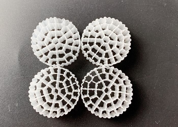 Màu trắng SBR xử lý nước quá trình MBBR Filter Media ROHS REACH