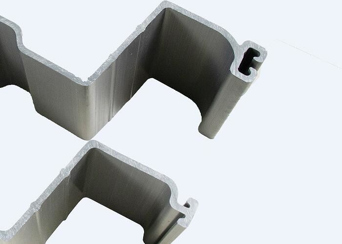 U loại vinyl PVC tấm đống chống hóa chất nhẹ