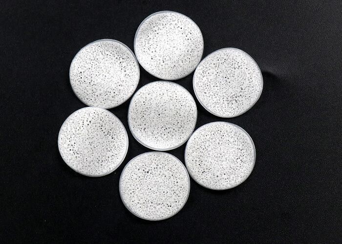 Chips sinh học Biotubes Filter Media Màu trắng Vòng Chiếc phẳng