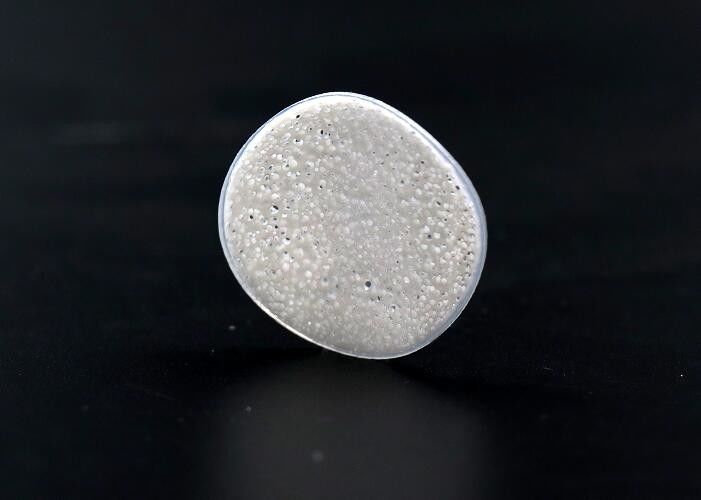 Biological Filter Carrier MBBR Màu trắng 1MM Độ dày nổi