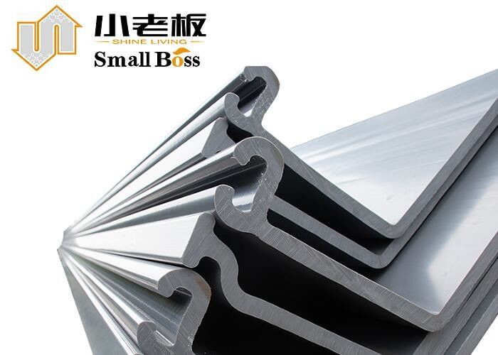 Uvioresistant PVC Extrusion Sheet Pile Type Z cho các hàng rào xói mòn