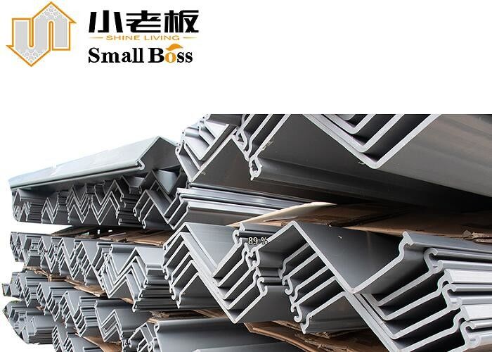 Uvioresistant PVC Extrusion Sheet Pile Type Z cho các hàng rào xói mòn